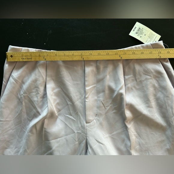 A New Day Tapered Leg High Rise Stretch Lilac Pants Size 17 Juniors New - Picture 10 of 14